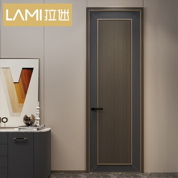 中式原木门实木真皮复合门隔音隔热卧室书房衣帽间内门平开门暗门背景