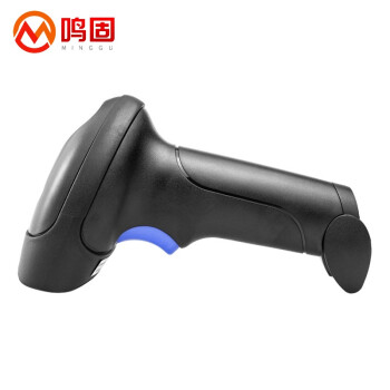 鸣固 扫码枪条码自动扫描扫码器红光无线仓库入库手持扫码枪 有线二维扫码枪