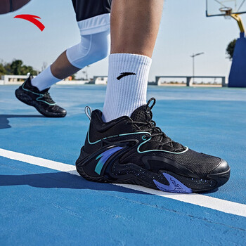 商场同款安踏空域丨篮球鞋男2022春季新款实战球鞋低帮耐磨防滑运动鞋