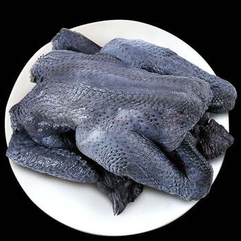 【农家乌鸡】现杀乌鸡乌骨鸡家中自养鸡肉白凤乌鸡老母鸡土鸡 一只装