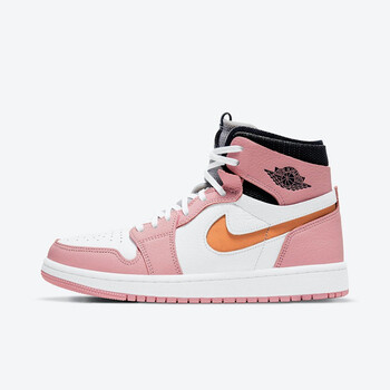 耐克 nike air jordan 1 zoom aj1女款白帆气垫休闲篮球鞋 ct0979-601