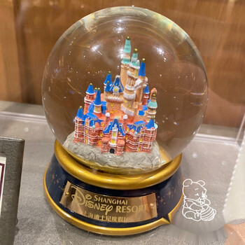 6015儿童节礼物国内代 城堡亮片水晶球纪念品生日礼物