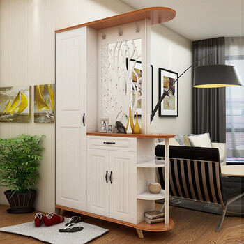 陌利进门玄关柜隔断柜门厅柜现代简约双面入户鞋柜客厅屏风装饰柜