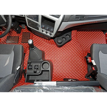 丹羊晴天东风天龙klvl启航旗舰kx天锦krplus专用货车全包围脚垫重卡