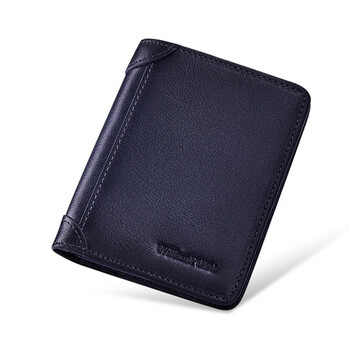 英皇保罗williampolo钱包男短款钱包钱包牛皮零钱包三折钱包复古钱包