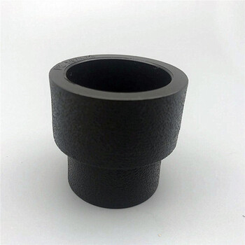 pe异径直接25变20 50变32 63大小头黑色转换接头热熔直通水管管件 s32