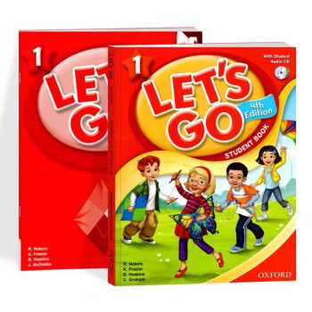 牛津少儿英语 Let's go第四版1级别牛津英语letsgo教材6-12岁小学英语教材牛津英语 [平装]