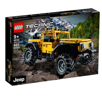 乐高(lego) 42122机械组jeep牧马人越野车拼搭积木玩具