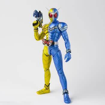 迪士尼shf 假面骑士w双骑 月神扳机  真骨雕 lt 手办 shf【月神扳机】