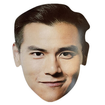 拔河搞笑面具全脸接游戏表情包直播新娘恶搞网红聚会道具 34-彭于晏