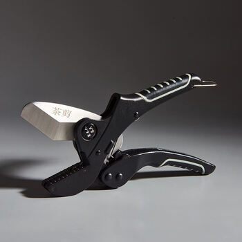 切割工具砖茶剪刀茶钳钳子普洱茶茶饼撬刀 升级款茶剪(三角刀口) 专开
