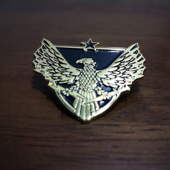 520创意礼物 csgo周边实体c4胸章14卡托贴纸金属徽章送男孩 准将