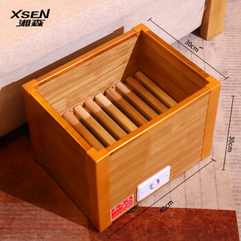 烤火箱木桶取暖器湘森电火桶实木烤火炉家用烤火桶火箱烘烤脚取暖器烤