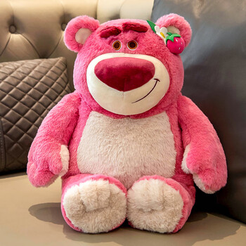 迪士尼(disney)草莓熊公仔玩具总动员毛绒玩具娃娃玩偶陪睡儿童生日