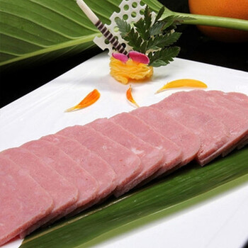 西式方腿火腿肠午餐肉手抓饼原料25kg5条省内