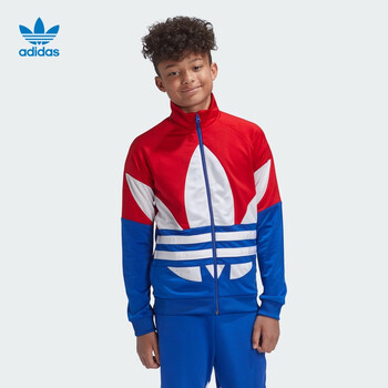 adidas阿迪达斯官方三叶草男女儿童装秋季运动针织夹克外套GD2706 浅猩红/皇家蓝/白128CM【图片价格品牌报价】-京东