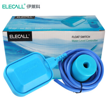 伊莱科（ELECALL）浮球开关水位开关耐腐蚀液位开关液位控制器EM15-2 5米高温硅胶线