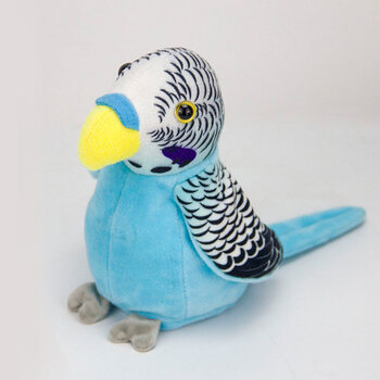 会说话的电动毛绒玩具鹦鹉金刚仿真儿童男女孩会唱歌小鸟动嘴学舌声控
