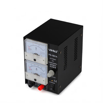 手机维修电源可调直流稳压电源  15v 1a指针电流表 1501a 15v 1a 原厂
