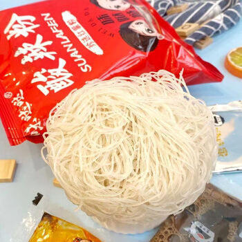 嗨吃家袋装酸辣粉10包装重庆特产海吃速食红薯粉条粉丝.米线