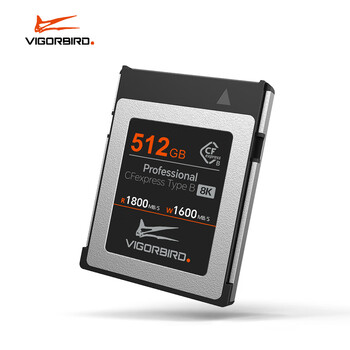 VIGORBIRD Cfexpress存储卡XQD卡CFE Type B相机高速内存卡SD储存卡尼康存储卡 迅猛龙 512GB