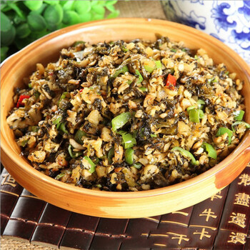 400g 萝卜酸菜湖南特产下饭菜农家酱菜腌菜自制外婆菜咸菜坛子菜 笋米