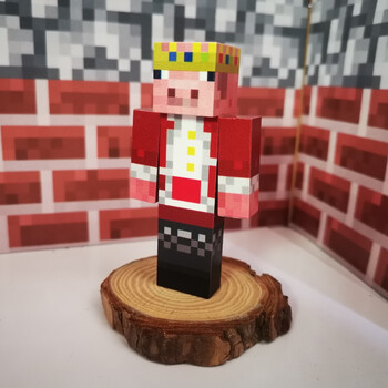 我的世界猪神technoblade皮肤模型dream实体303him周边物品七夕节日