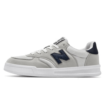 新百伦官方秋季休闲板鞋厚底305n字情侣百搭小白鞋 新百伦303米白