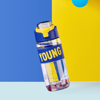 特百惠tupperwaretritan水杯带茶隔女夏季耐高温运动健身水壶男便携