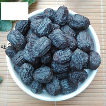味巴哥weibage黑枣特级涉县无核君迁子野生黑枣软枣小柿子黑枣干吃非