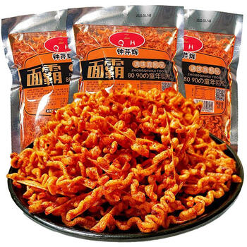 钟芹辉火辣面霸辣条钟芹辉火辣面霸辣条8090后童年怀旧零食网红麻辣丝