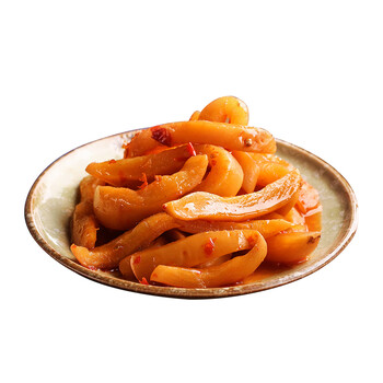渝珍萧山特产酸甜爽辣萝卜条萝卜干辣味萝卜条下饭菜 400g*4袋辣萝卜