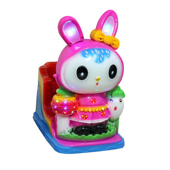 221儿童投币摇摇车婴儿带音乐商用摇摆机电动玩具宝宝摇马萌兔