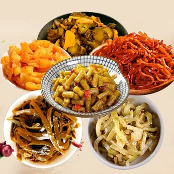 瑞屯海增榨菜咸菜丝小包装香辣麻辣原味多种口味可选多口味组合6袋