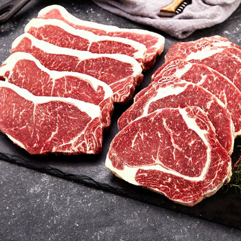 味亲王高端澳洲进口a级原切牛排孕妇儿童放心吃安格斯谷饲厚切减脂
