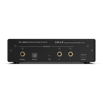 双木三林 PL100碟机hifi无损CD机一体机播放解码耳放台式CD机 黑色