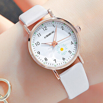 艾曼宁手表女学生送爱人防水时尚简约女孩石英表夜光少女手表卡通可爱