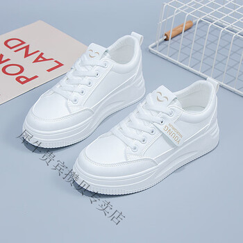 犀牛贵宾小白鞋女2023春季新款女鞋夏季学生百搭平底春秋运动韩版板鞋