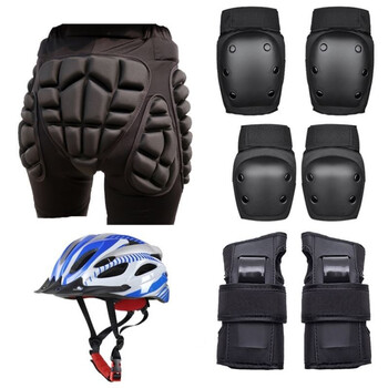 男女老人防摔倒保护气囊防摔倒保护神器马甲背心防摔服护具加厚护臀黑