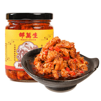 邵万生上海老字号辣肉酱拌饭拌面浇头下饭菜调味辣酱200g 辣肉酱200g