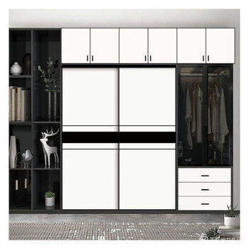 安智捷(anzhijie) 定制衣柜门推拉门移门做滑移门极简耐磨板现代简约