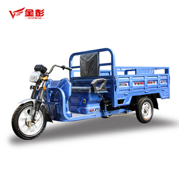 金彭 jp1800dzh-5劲霸电动正三轮摩托车 载重拉货载货电瓶车快递车