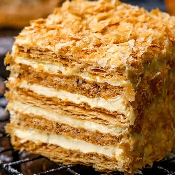 拿破仑千层酥弓奇拿破仑蛋糕原味新鲜现做千层酥多规格重庆网红糕点