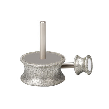 平安扣打磨工具玉石玻璃凹型倒角器圆弧边 细砂轮径35mm凹槽宽度16mm