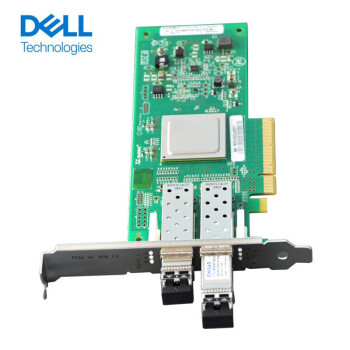 DELLHBAͨPCI-E SFP+ģݶƷƷ Qlogic QLE2562 ˫˿8GB ģ +ȫߵƬ