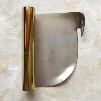 刀削面专用刀山西不锈钢勾刀面刀 饭店专用已 刀削面刀 黄钢