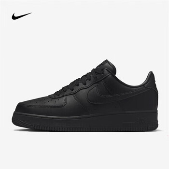 耐克nikeairforce107fresh黑武士af1男子空军一号运动休445