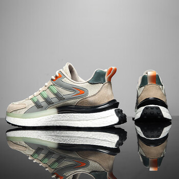 ukbs官方361运动鞋男爆米花踩屎感春季款厚底减震休闲跑步潮鞋男官网