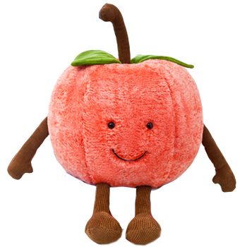 水果系列抱枕仿真西瓜苹果毛绒玩具儿童益智玩偶布娃娃趣味小礼物