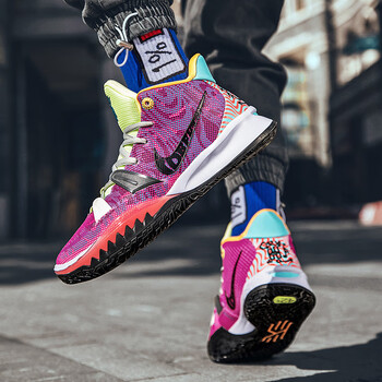 自菅篮球鞋男黑曼巴二代运动鞋男湖人紫实战低帮透气训练鞋战靴7紫红